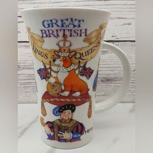 Dunoon England Fine China Tall Coffee Tea Mug Cup New Queen King